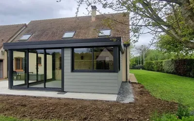 Véranda-extension moderne