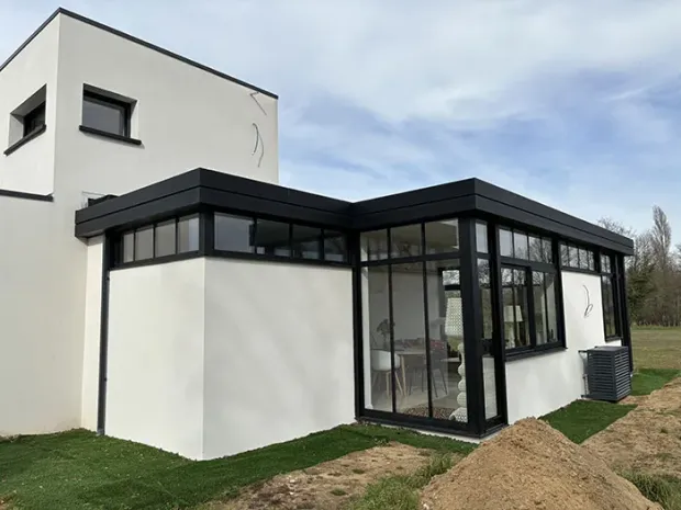 extension veranda habitable le mans lumiere naturelle