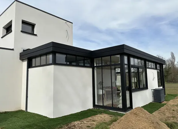 Extension de maison contemporaine