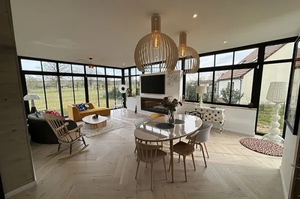 extension veranda habitable le mans lumiere naturelle