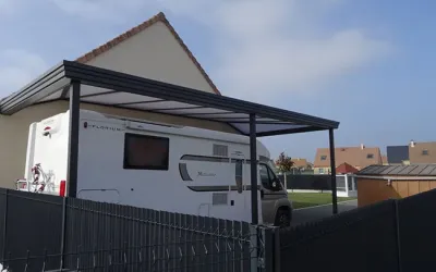 Carport camping-car sur mesure