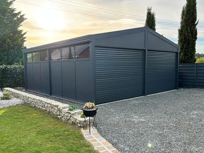 artisan installateur garage portes alu abris voiture sarthe