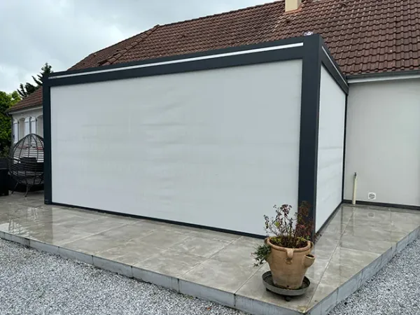 artisan pergola bioclimatique  yvre le polin sarthe