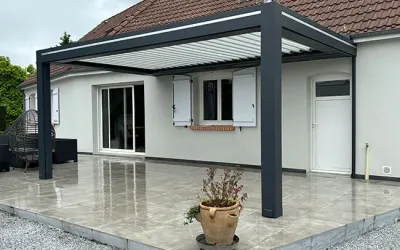 Pergola à lames orientables Yvré-le-Polin