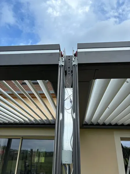 pergola bioclimatique Souligné Flacé sarthe