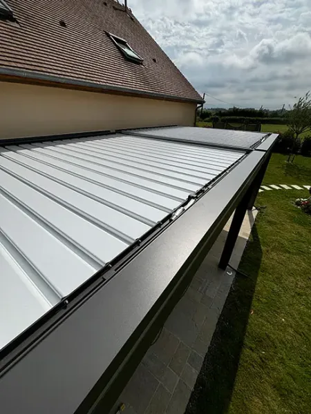 pergola bioclimatique Souligné Flacé sarthe
