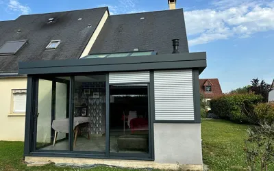 Véranda avec puits de lumière Spay