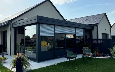 Véranda habitable Roëzé sur Sarthe