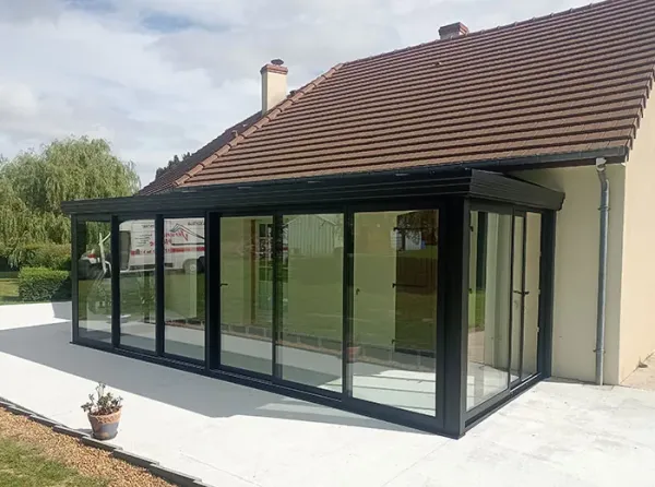 extension veranda la fleche