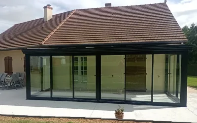 Extension véranda à La Flèche