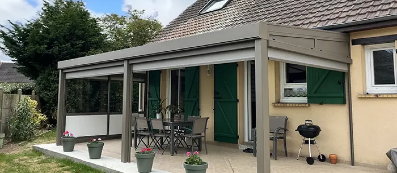 artisan installateur pergola toit fixe le mans sarthe
