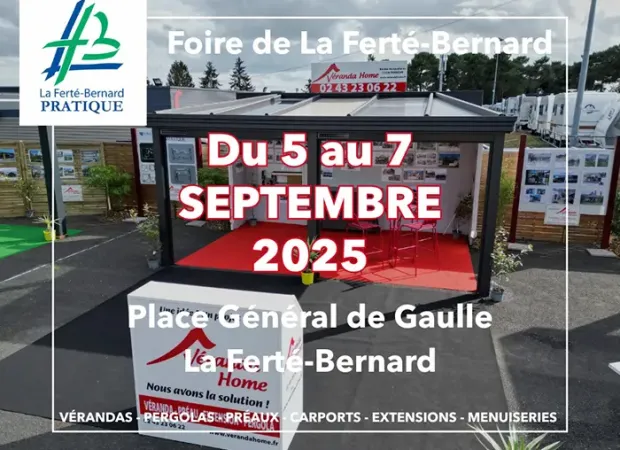 Véranda Home présent à la Foire de La Ferté-Bernard