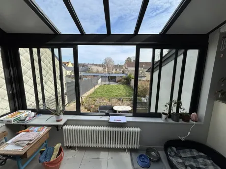 remplacement baie vitree veranda le mans